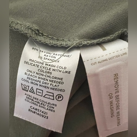 Ann Taylor Loft Green Adjustable
waist Sleeveless Midi Dress NWOT - Picture 5 of 5